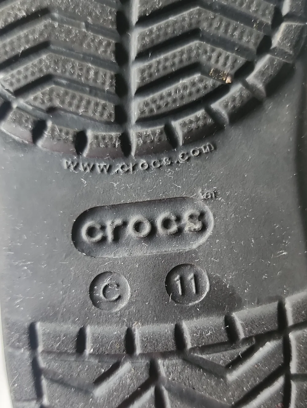 Crocs Kids Black Clog Shoes with Superhero Charms/Jibbitz